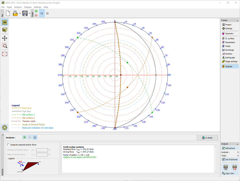 GEO5 Rock Stability (2025)